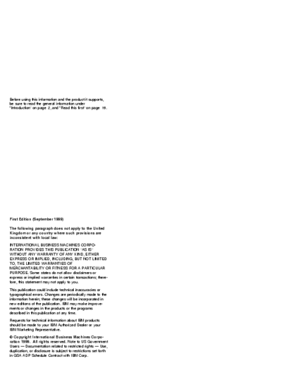 IBM ThinkPad i Series 1400-1500 ThinkPad i Series 1400-1500  service manual